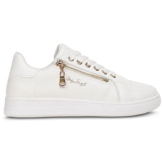 Buty Trampki Eleganckie Modne Stylowe Lekkie Ozdobione Wygodne Lekkie Sportowe Damskie Z Ozdobą Białe Bancali 37