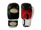 Rękawice bokserskie - Masters FIGHT EQUIPMENT Rękawice bokserskie, RBT-50 czarne, 10 oz - miniaturka - grafika 1