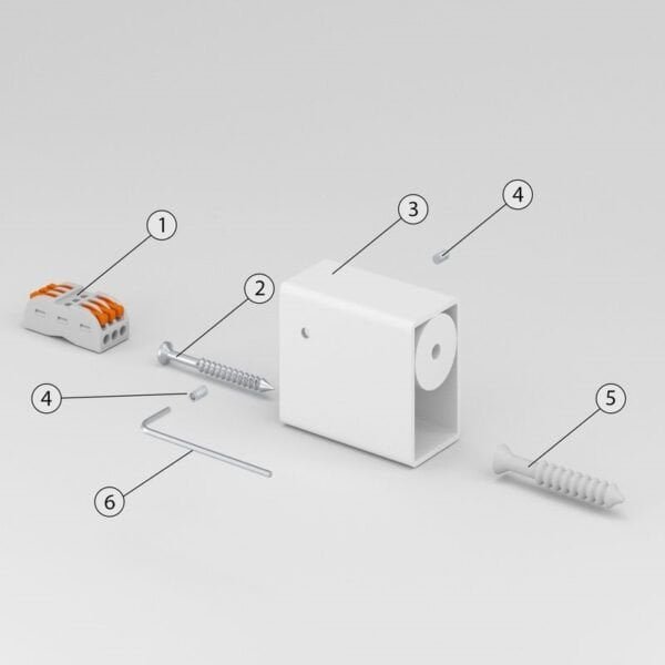 Rinkinys Kosser 57-50 RL baltas