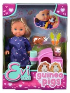 Lalki dla dziewczynek - Simba Lalka "Evi Guinea Pigs" z akcesoriami - 3+ - miniaturka - grafika 1