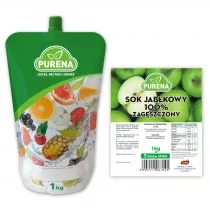 Purena Koncentrat soku jabłkowego 100% zagęszczony na 5l 1 kg - Soki i napoje niegazowane - miniaturka - grafika 1