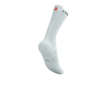 COMPRESSPORT Skarpetki rowerowe PRORACING SOCKS V4 BIKE white/black - Skarpetki kolarskie - miniaturka - grafika 5