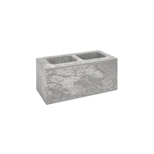 ZIEL-BRUK Bloczek słupkowy 40.4x20x20 cm kremowo-szary Shot - Cegły, pustaki, bloki - miniaturka - grafika 1