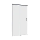 Ścianki i drzwi prysznicowe - Sensea Drzwi prysznicowe przesuwne Neo chromowane 120x200 cm - miniaturka - grafika 1