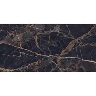 Mexen Orlo Black gres szkliwiony rekt. G1, płytka podłogowo-ścienna 120 x 60 cm, wysoki połysk - TL211-120-060-00 - Płytki ceramiczne - miniaturka - grafika 1