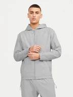 Bluzy męskie - Jack&Jones Bluza Cloud 12253764 Szary Relaxed Fit - miniaturka - grafika 1