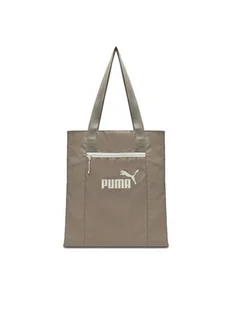 Puma Torebka BASE EA TOTE 9172403 Beżowy - Torebki damskie - miniaturka - grafika 1