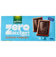Ciastka - Ciastka Zero Zuccheri aggiunti Choco Tablet 150g - Gullon - miniaturka - grafika 1