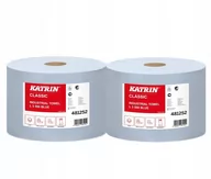 Ręczniki papierowe - Katrin 481252 Czyściwo przemysłowe Classic L 3 Blue (1 rolka) - miniaturka - grafika 1
