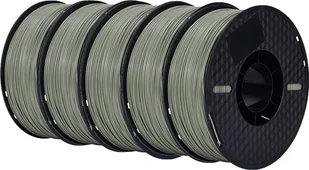 filament ABS do druku 3D, średnica 1,75 mm, szpula 5 kg, szary 5 kg - Filamenty i akcesoria do drukarek 3D - miniaturka - grafika 1