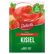 Kisiel - Delecta Kisiel smak truskawkowy 38 g - miniaturka - grafika 1