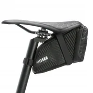 Sakwy rowerowe - Torba rowerowa wodoodporna mocowana pod siodełko pojmność 1.5L czarna ROCKBROS - miniaturka - grafika 1