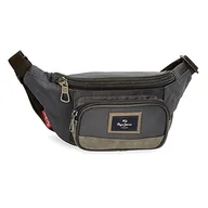 Torebki damskie - Pepe Jeans Harry Pasek na pasek z kieszenią Szary 30x13x5 cms Poliester z syntetyczną skórą, Szary, Riñonera con Bolsillo, Torba na ramię z kieszenią - miniaturka - grafika 1