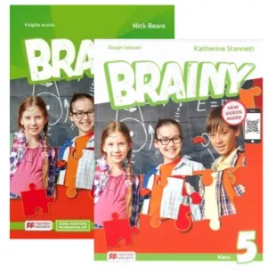 Pakiet Brainy. Klasa 5. Książka ucznia oraz zeszyt ćwiczeń. Język angielski. Szkoła podstawowa - Książki do nauki języka angielskiego Pakiet Brainy. Klasa 5. Książka ucznia oraz zeszyt ćwiczeń. Język angielski. Szkoła podstawowa - Książki do nauki języka angielskiego - miniaturka - grafika 1