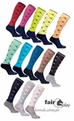 Skarpetki jeździeckie - FAIR PLAY Podkolanówki LOGO - miniaturka - grafika 1
