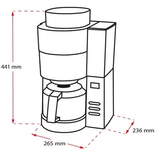 Ekspres do kawy Melitta AromaFresh Therm 1021-12 - Ekspresy do kawy - miniaturka - grafika 8
