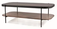 Ławy i stoliki kawowe - Ława kawowa PRIMA A szklany blat w kolorze bursztynu - miniaturka - grafika 1