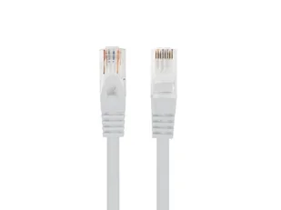 Patchcord kat.6 UTP LSZH CU 0,25m szary Fluke Passed Lanberg PCU6-10CU-0025-S - Patchcordy - miniaturka - grafika 1
