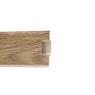 Listwy przypodłogowe - Arbiton Listwa przypodłogowa LARS 70 mm orzech brazylijski - miniaturka - grafika 1