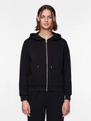 Bluzy damskie - Pieces Bluza 17140741 Czarny Regular Fit - miniaturka - grafika 1