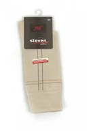 Skarpetki męskie - Steven 056 21 wzór jasno beżowe skarpety męskie - miniaturka - grafika 1