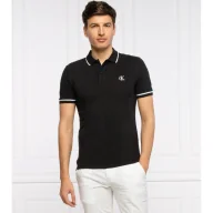 Koszule męskie - CALVIN KLEIN JEANS Polo | Slim Fit | pique - miniaturka - grafika 1