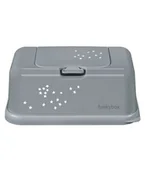 Pojemniki łazienkowe - Funkybox - Pojemnik na Chusteczki, Grey Little Stars - miniaturka - grafika 1