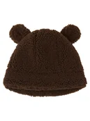 Czapeczki dla niemowląt - Noppies Czapka "Grado" w kolorze brązowym - miniaturka - grafika 1