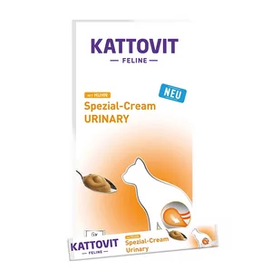 Kattovit Pasta Urinary Cream z kurczakiem  6x15g - Mokra karma dla kotów - miniaturka - grafika 1