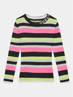 Bluzki damskie - Guess Bluzka J3BI14 Z3AG0 Kolorowy Regular Fit - miniaturka - grafika 1