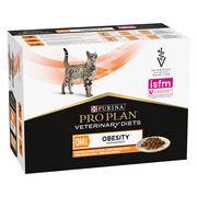 Mokra karma dla kotów - Purina Pro Plan Veterinary Diets Feline OM ST/OX Obesity Management, kurczak - 10 x 85 g - miniaturka - grafika 1