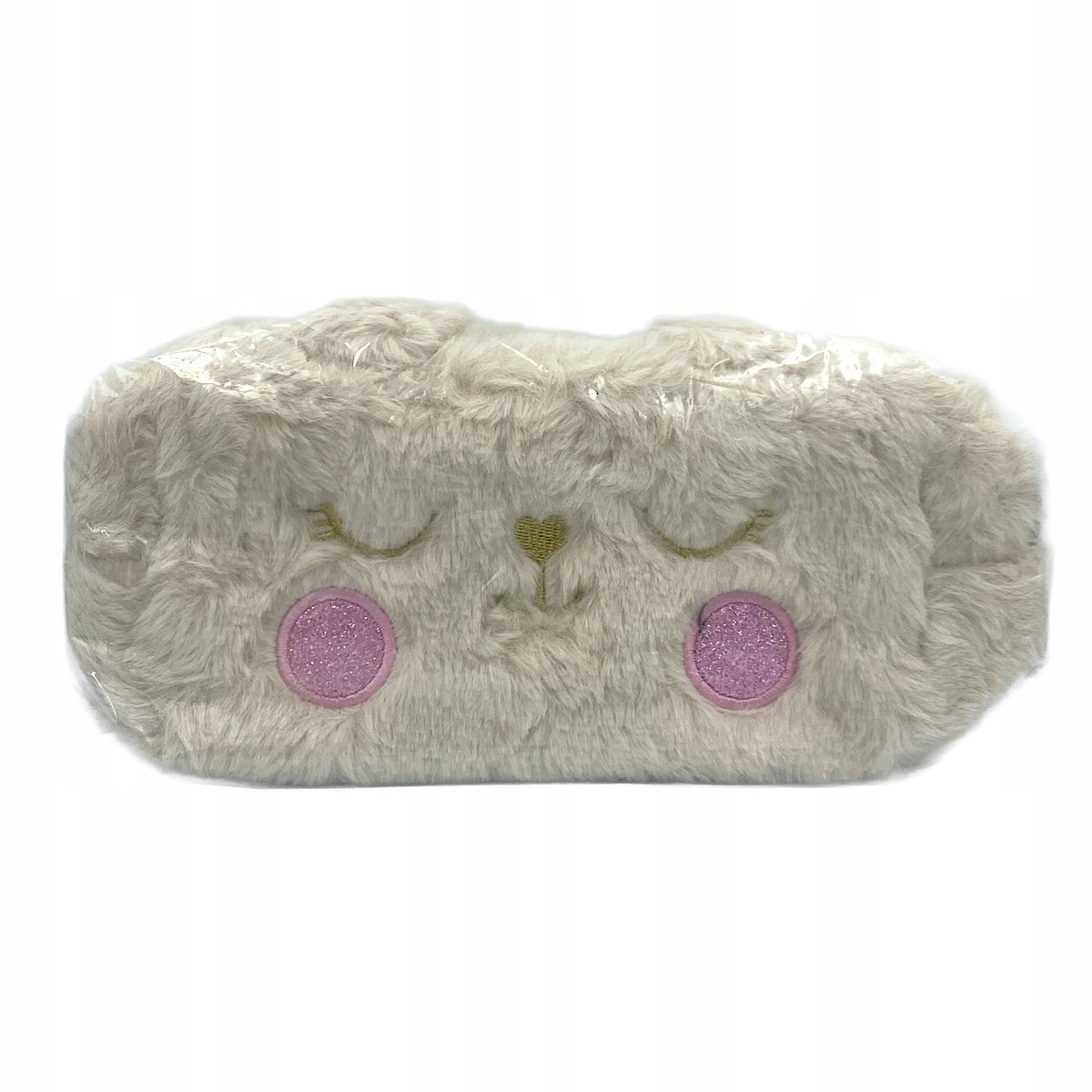 Astra Fluffy Bunny Beige Piórnik saszetka kosmetyczka
