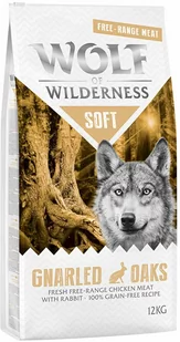 Wolf of Wilderness Soft Gnarled Oaks", kurczak i królik z wolnego wybiegu - 1 kg - Sucha karma dla psów - miniaturka - grafika 1