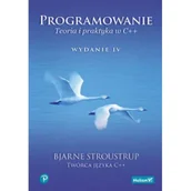 Książki o programowaniu - Programowanie. Teoria i praktyka w C - Bjarne Stroustrup - książka - miniaturka - grafika 1