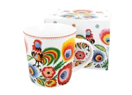 Kubki - Duo Kubek latte jumbo 450 ml KOGUT ŁOWICKI uniwersalny 21550-uniw - miniaturka - grafika 1