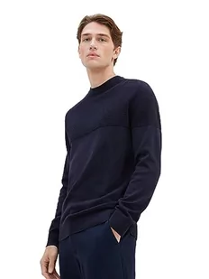 TOM TAILOR sweter męski, 10668 - Sky Captain Blue, XL - Swetry męskie - miniaturka - grafika 1