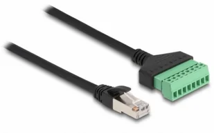 Delock DELOCK RJ45 Kabel Cat.6 St > Terminalblock Adapter 30cm 2tlg 65975 - Kable miedziane - miniaturka - grafika 1