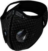 Maseczki antysmogowe - MASKA ANTYSMOGOWA AŻUROWA [KOLOR:: CZARNY] - miniaturka - grafika 1
