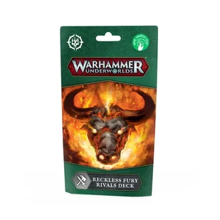 Reckless Fury Rivals Deck, Warhammer Underworlds Embergard - Gry planszowe - miniaturka - grafika 1