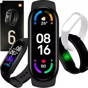 Smartband M6 Opaska Sportowa Smartwatch Zegarek 2X Opaska M6 - Monitory aktywności - miniaturka - grafika 1