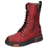 Kozaki damskie - LERROS Damskie 1545-501 Półdługie kozaki, czerwone, 40 EU, czerwony, 40 EU - miniaturka - grafika 1