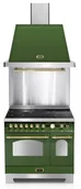 Kuchenki elektryczne - Zestaw Kuchnia Indukcyjna LOFRA DOLCEVITA 90 OLIVA VERDE RVD96MFTE/5i/Z - miniaturka - grafika 1