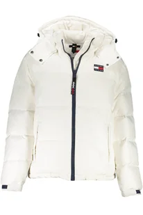 KURTKA TOMMY HILFIGER BIAŁA DAMSKA - Kurtki damskie - miniaturka - grafika 1