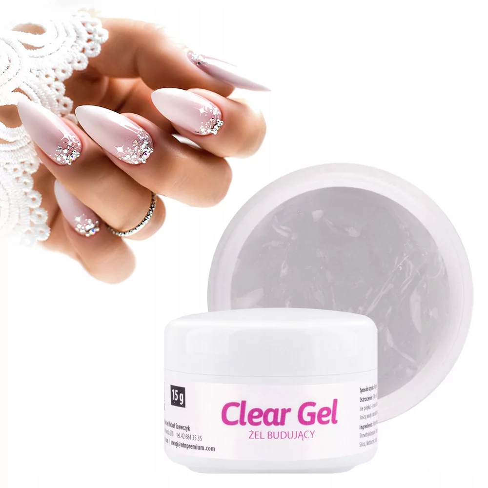 Żel Do Paznokci Ntn Gel Clear Przezroczysty 15 ML