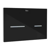 Przyciski spłukujące - ROCA A890104318 EP-3 przycisk elektroniczny czarny (szkło tworzywo) - miniaturka - grafika 1