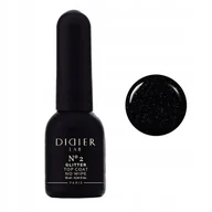 Utwardzacze do paznokci - Didier, Lakier hybrydowy Top Coat Glitter No2 - miniaturka - grafika 1