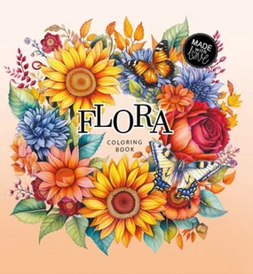 Kolorowanka Usztywniana Flora Kwiaty - Kolorowanki, wyklejanki - miniaturka - grafika 1