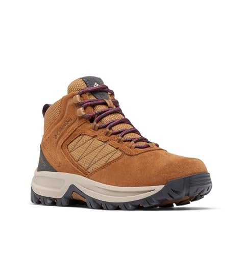 Columbia Damskie buty trekkingowe z zamszu poprzecznego, Łoś/Moonvista, 6.5 Wide