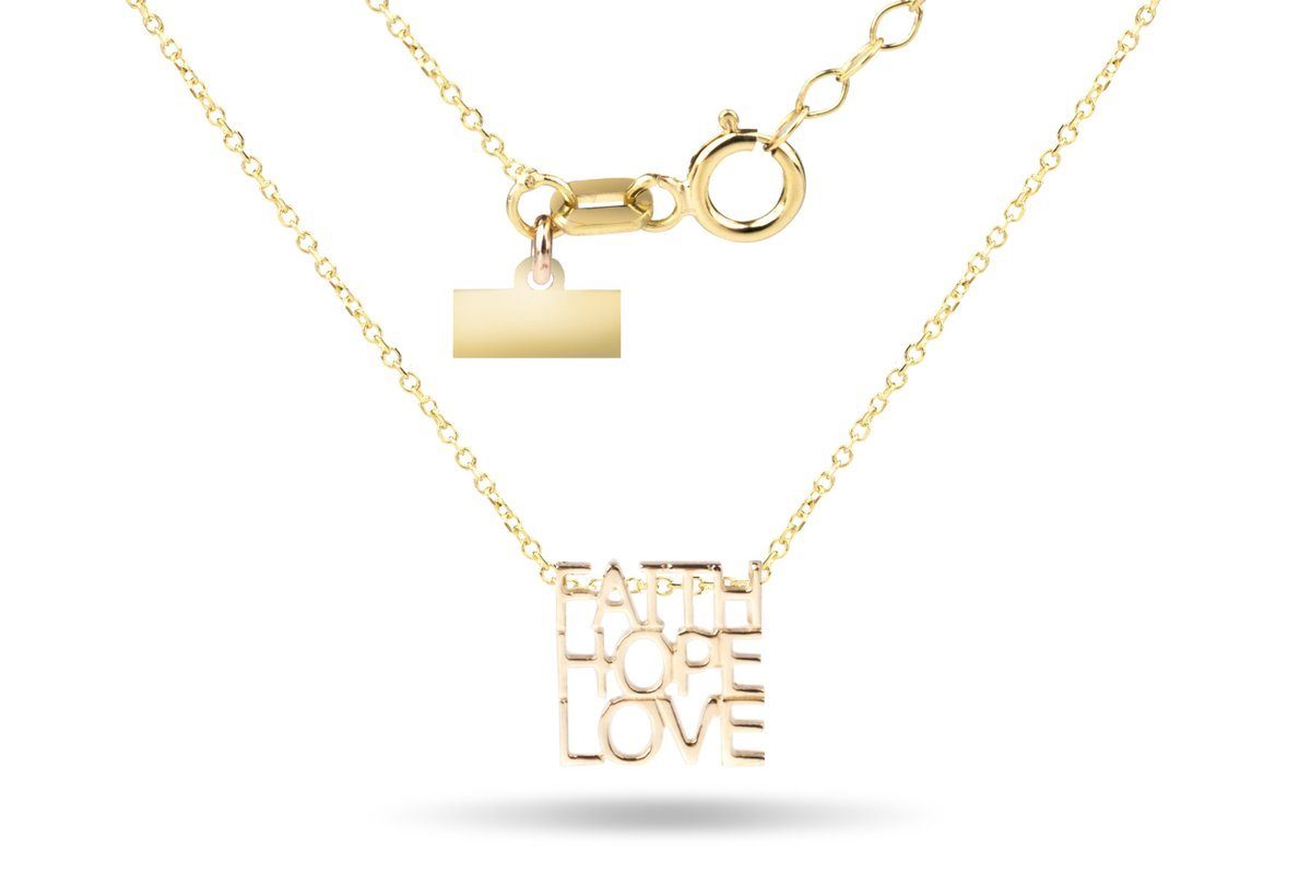 ZŁOTY NASZYJNIK GWIAZD CELEBRYTKA 585 GRAWER LOVE