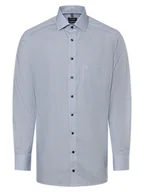 Koszule męskie - OLYMP Luxor modern Fit Koszula męska Mężczyźni Modern Fit Bawełna niebieski wzorzysty, 40 - miniaturka - grafika 1
